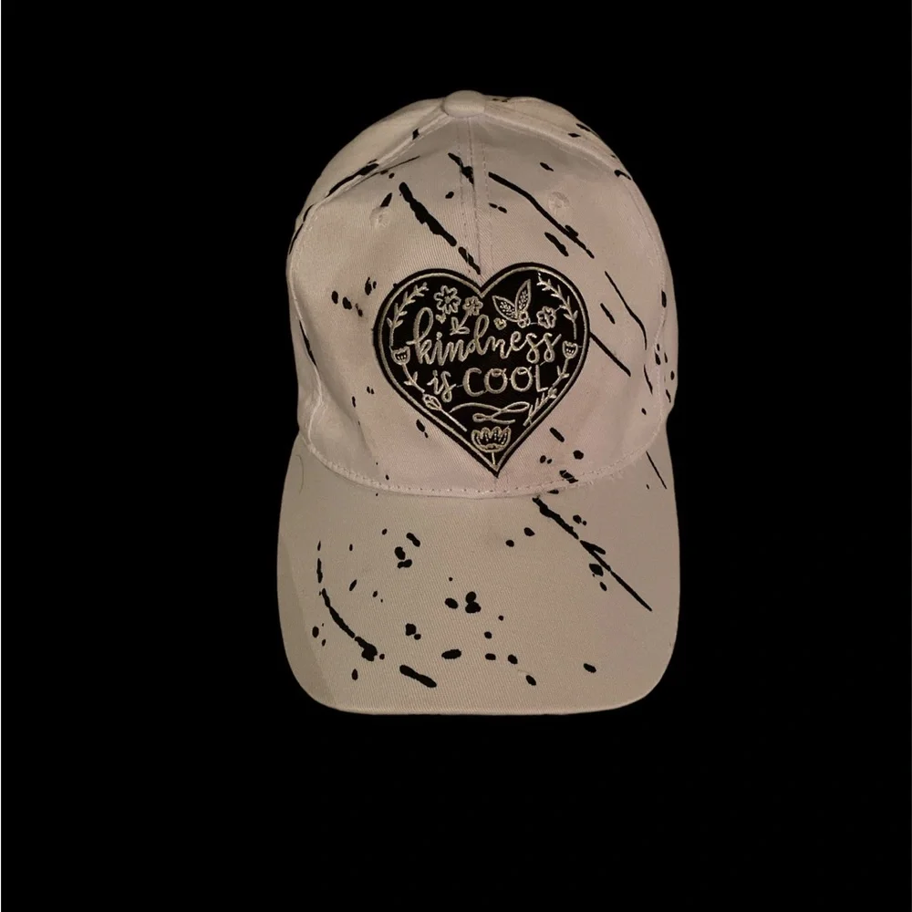 🆕OOAK HARRY STYLES THEMED CAP: “KINDNESS IS COOL”- Adult Size HAND CRAFTED